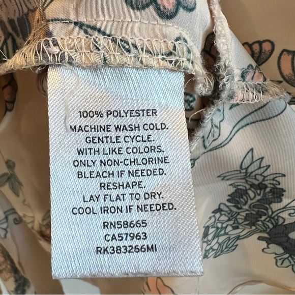 Nordstrom Melrose & Market Light Floral Bolero —So Cute! - Picture 4 of 4